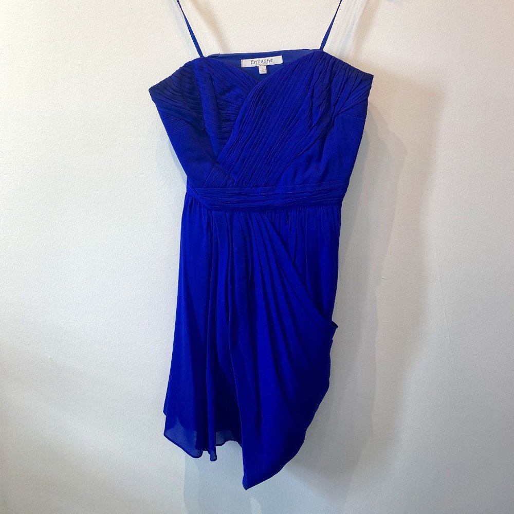 Exclusive for Intermix Cocktail Dress | Royal Blue | Size L